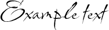 Image preview of font Babylonica