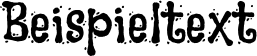 Image preview of font Black And White Picture
