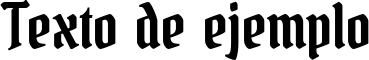 Image preview of font Bokor