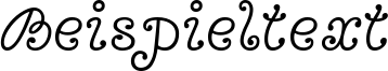 Image preview of font Bonbon