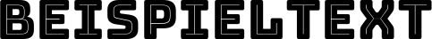 Image preview of font Bungee Inline