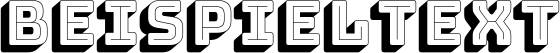Image preview of font Bungee Shade