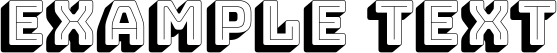 Image preview of font Bungee Shade