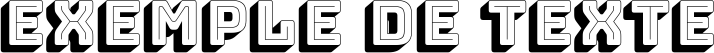 Image preview of font Bungee Shade