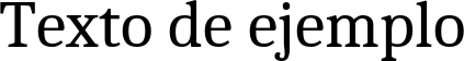 Image preview of font Caladea