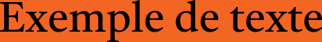Image preview of font Castoro