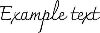 Image preview of font Charmonman