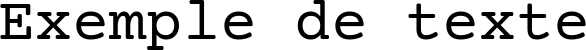 Image preview of font Courier Prime