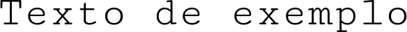 Image preview of font Cutive Mono
