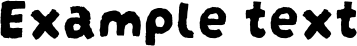 Image preview of font Darumadrop One