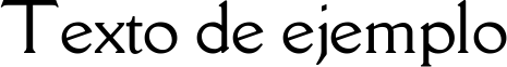 Image preview of font Della Respira