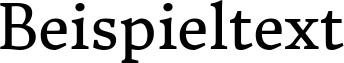 Image preview of font Donegal One