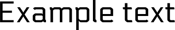 Image preview of font Electrolize