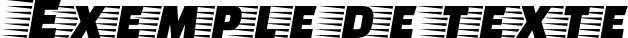 Image preview of font Faster One