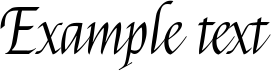 Image preview of font Felipa