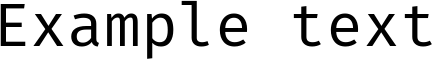 Image preview of font Fira Mono