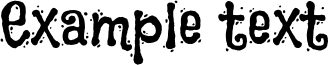 Image preview of font Flavors