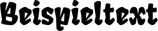 Image preview of font Fruktur