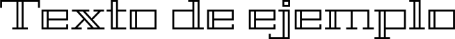 Image preview of font Geostar