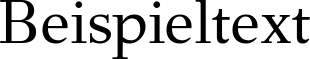 Image preview of font GFS Didot