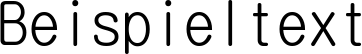 Image preview of font GulimChe