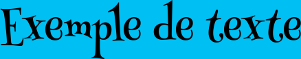 Image preview of font Henny Penny