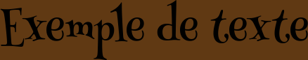 Image preview of font Henny Penny