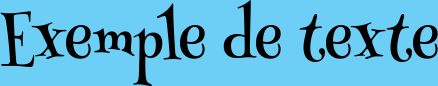 Image preview of font Henny Penny