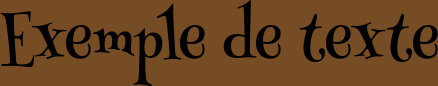 Image preview of font Henny Penny