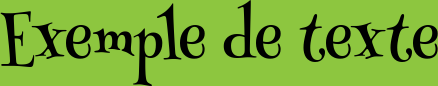 Image preview of font Henny Penny