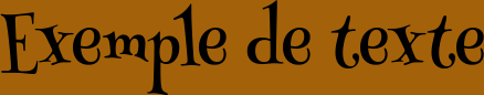 Image preview of font Henny Penny
