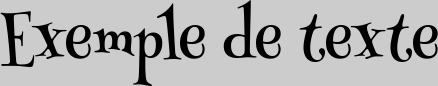 Image preview of font Henny Penny