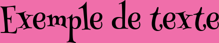 Image preview of font Henny Penny