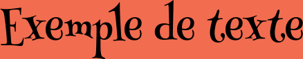 Image preview of font Henny Penny
