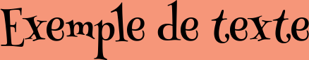Image preview of font Henny Penny
