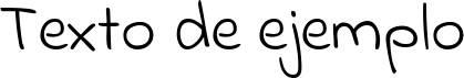 Image preview of font Indie Flower