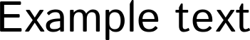 Image preview of font Istok Web
