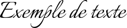 Image preview of font Italianno