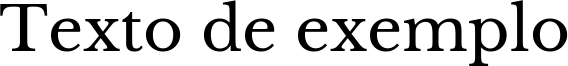 Image preview of font Libre Baskerville