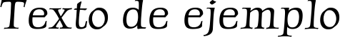 Image preview of font Luxurious Roman