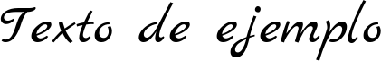 Image preview of font Marck Script