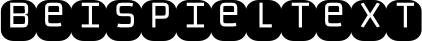 Image preview of font Monofett