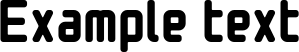 Image preview of font Monomaniac One