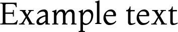 Image preview of font Montaga