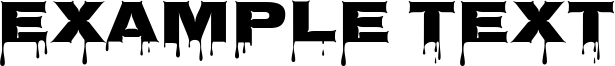 Image preview of font Nosifer