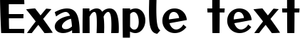 Image preview of font Otomanopee One
