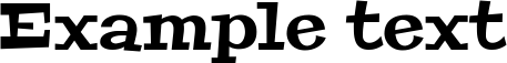 Image preview of font Peralta