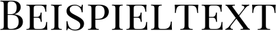 Image preview of font Playfair Display SC