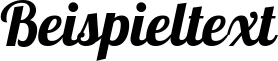 Image preview of font Pushster
