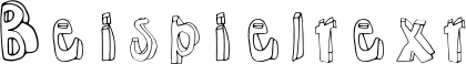 Image preview of font Rock 3D